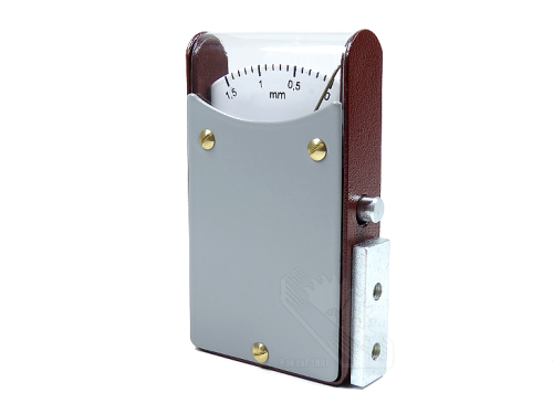 Czujnik (miernik) do pomiaru rozwarcia zębów pił taśmowych