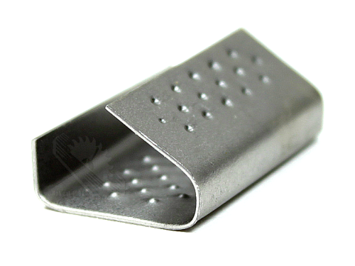 Zapinki blaszane M16 szer. 16mm do taśmy PP i PET 15-16mm