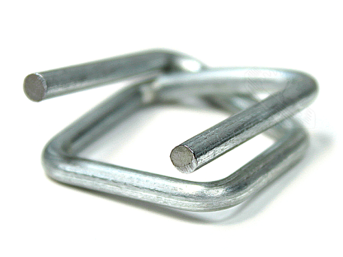 Zapinki druciane CB6 szer. 19mm do taśmy PP i poliestrowej 18-19mm